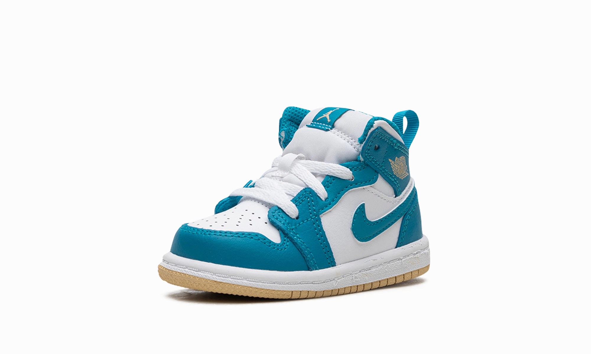 Custom Fit Eco Friendly AIR JORDAN 1 MID TD "Aquatone"