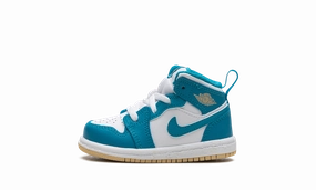 Lace Up AIR JORDAN 1 MID TD "Aquatone"