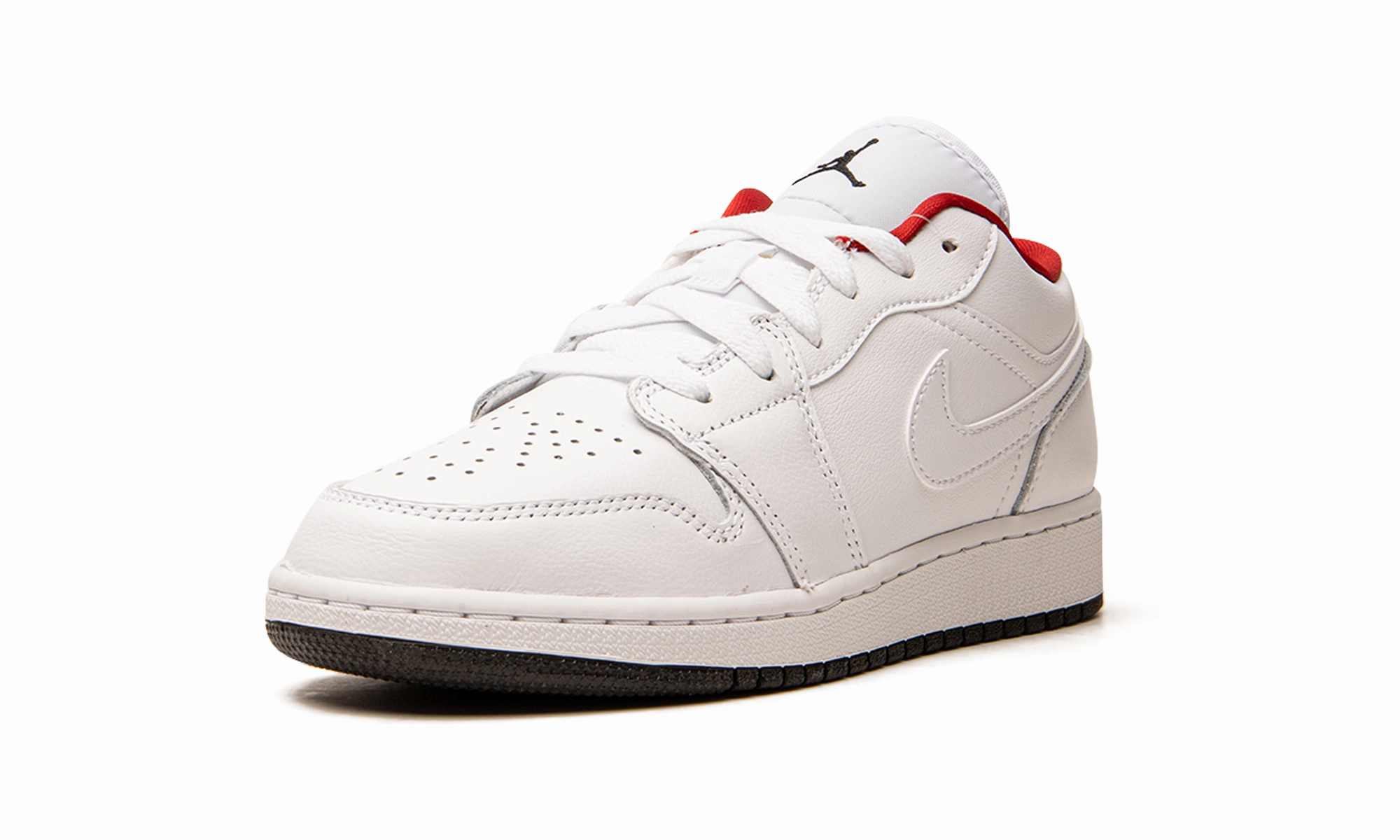 Air Jordan 1 Low GS "White / Red" Exclusive chic