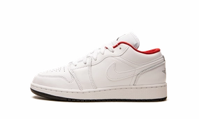 Air Jordan 1 Low GS "White / Red" Modern Feel Energy Step
