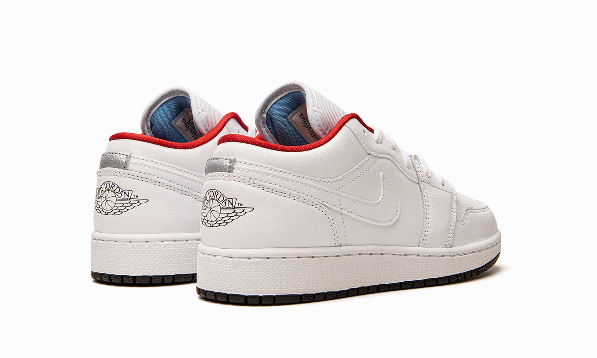 Air Jordan 1 Low GS "White / Red" Foam Midsole