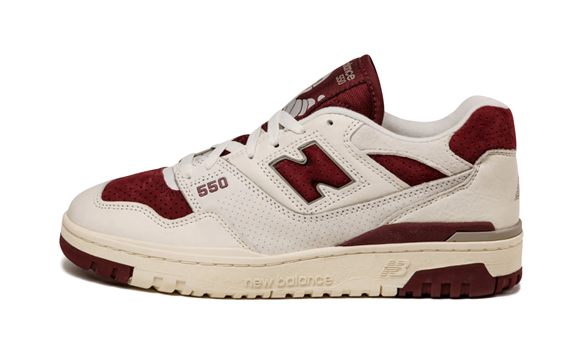 physiologically - comfortable 550 "Sea Salt/Burgundy"