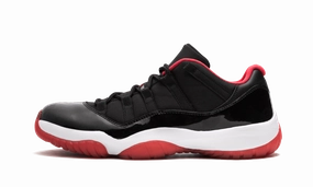Air Jordan 11 Retro Low "Bred" Synthetic Upper Leather Upper