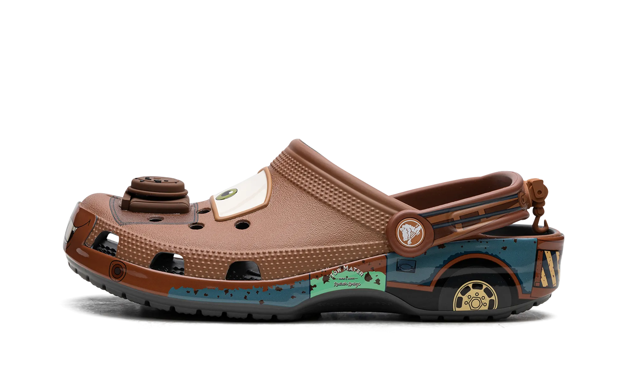 Cozy Step-On Lightweight Outsole Clog "Cars - Mater"