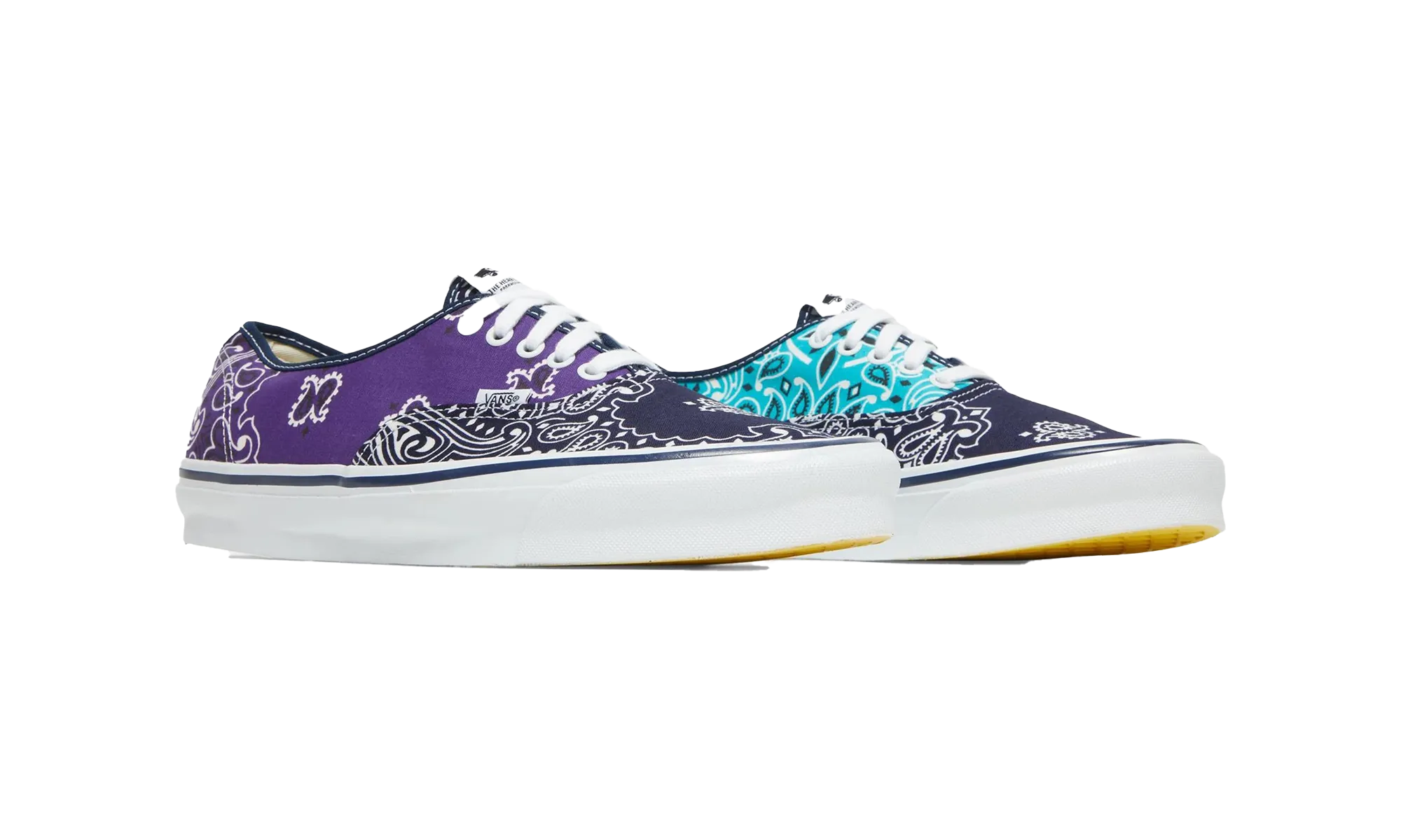 Bedwin & The Heartbreakers X Authentic "BANDANA PACK MULTI B" Smart Style Canvas Upper