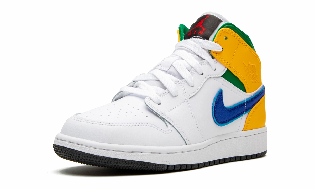 Air Jordan 1 MID GS "Three Peat" Exclusive chic Bold Style