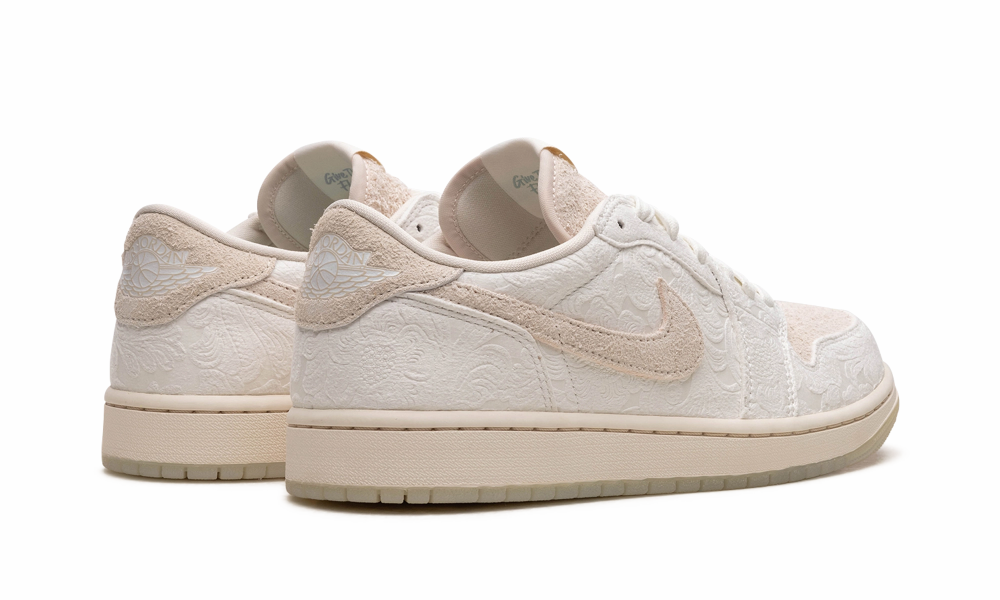 Air Jordan 1 Low OG "Chris Paul - Give Them Flowers" Mid Foot