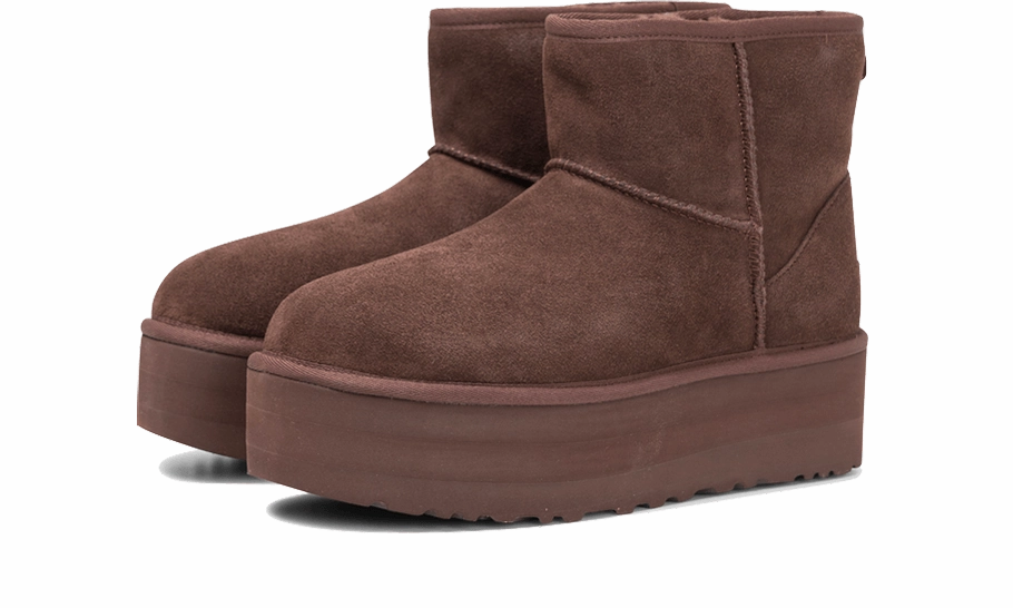 Shape Rise Daily Step UGG Classic Mini Platform Burnt Cedar