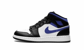Air Jordan 1 Mid GS "Racer Blue / Black / White" Sturdy flexibility Quick Footwear