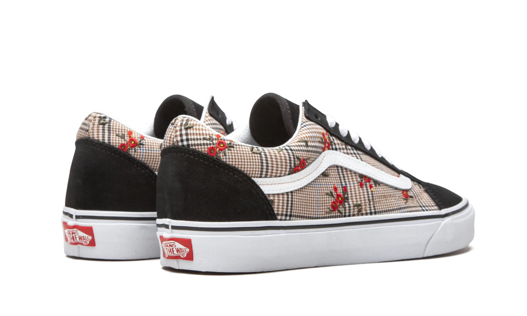 Drill Run Star Jog Old Skool "Glen Plaid Floral"