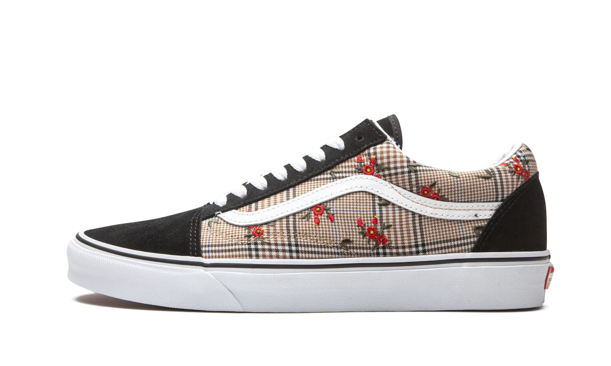 Block Stride Flexible Materials Old Skool "Glen Plaid Floral"