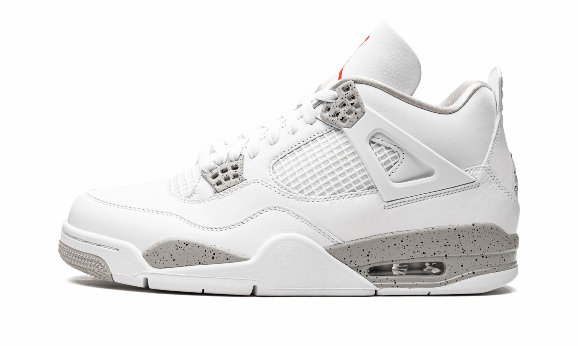 Tailored arch Air Jordan 4 Retro "White Oreo"