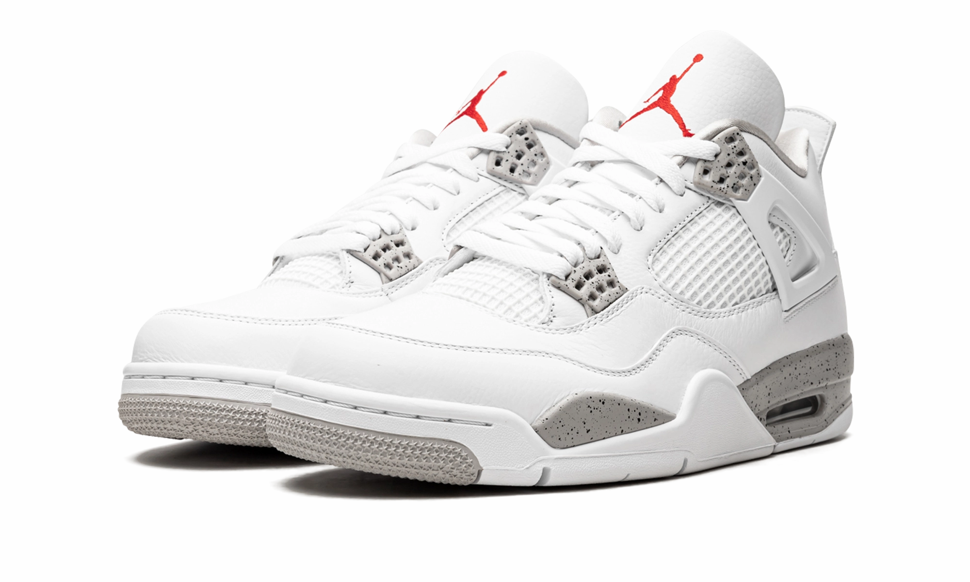 Cross Terrain Adjustable Design Air Jordan 4 Retro "White Oreo"