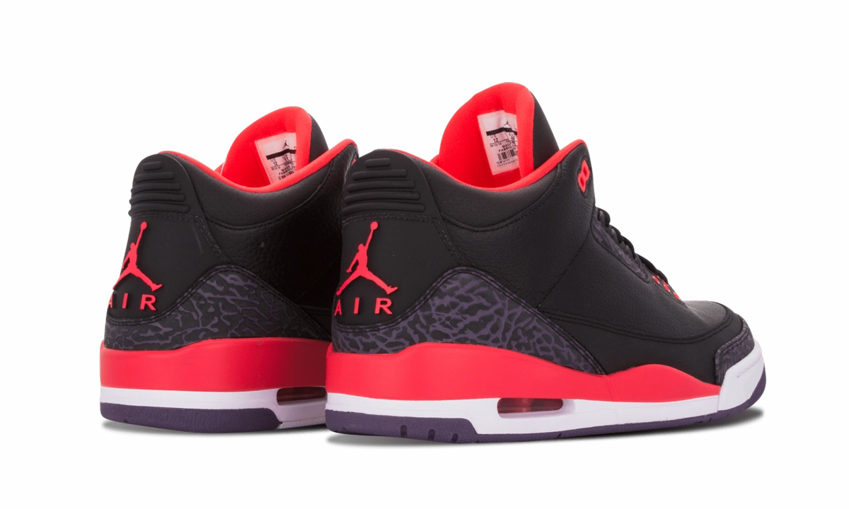 Air Jordan 3 Retro "Crimson" Active Movement Modern Look