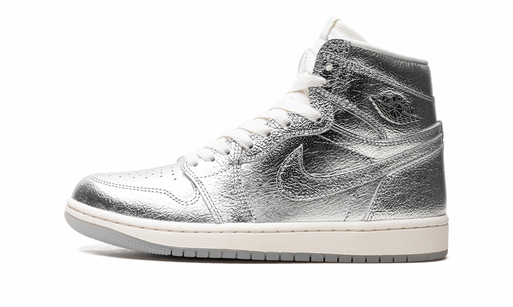 Cloud Comfort Ultimate Flex Air Jordan 1 High OG WMNS "Metallic Silver"