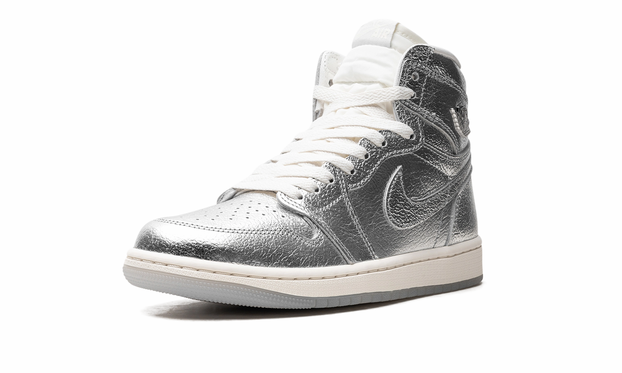 Air Jordan 1 High OG WMNS "Metallic Silver" Athletic Apparel