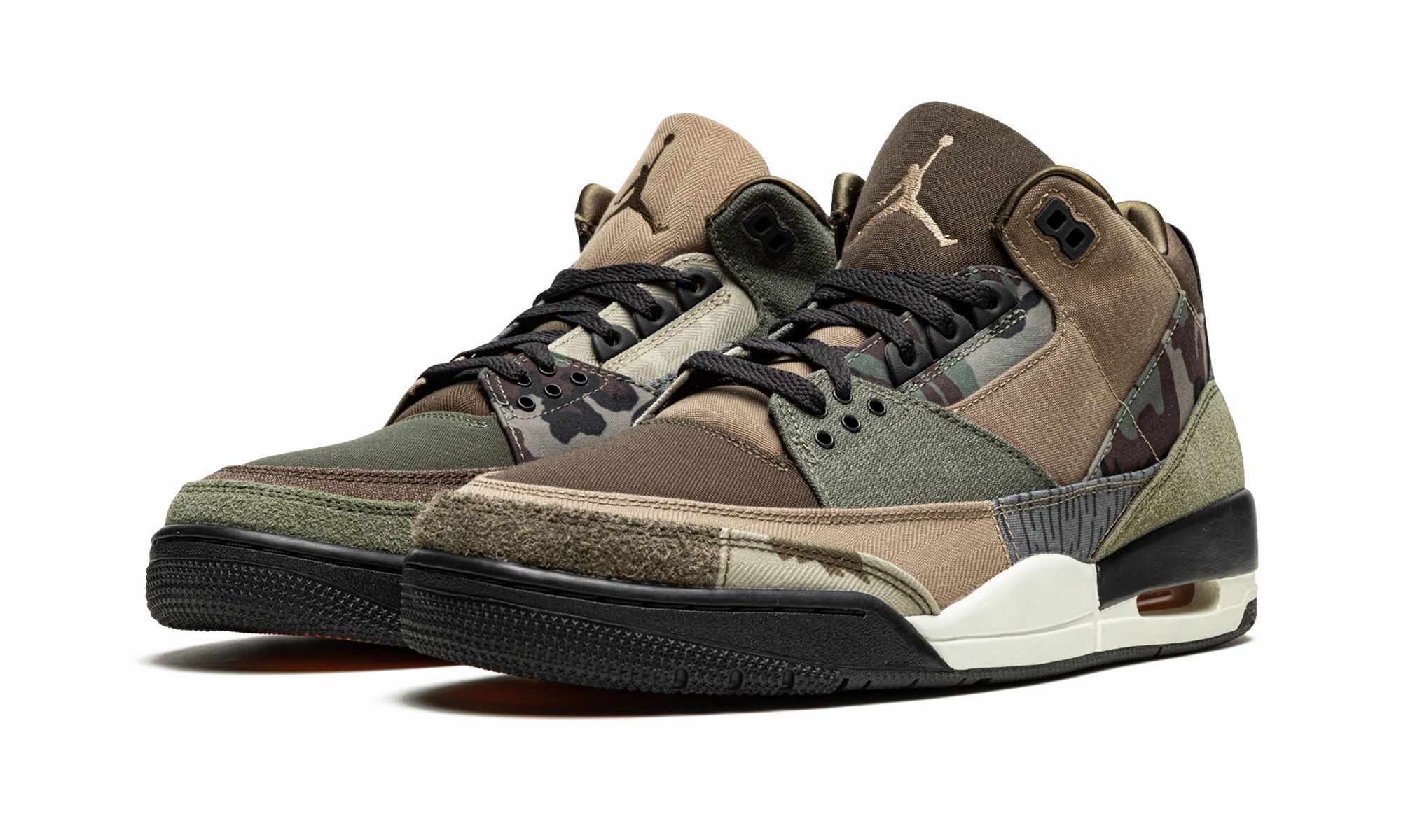 Air Jordan 3 "Patchwork Camo" Flex Fit