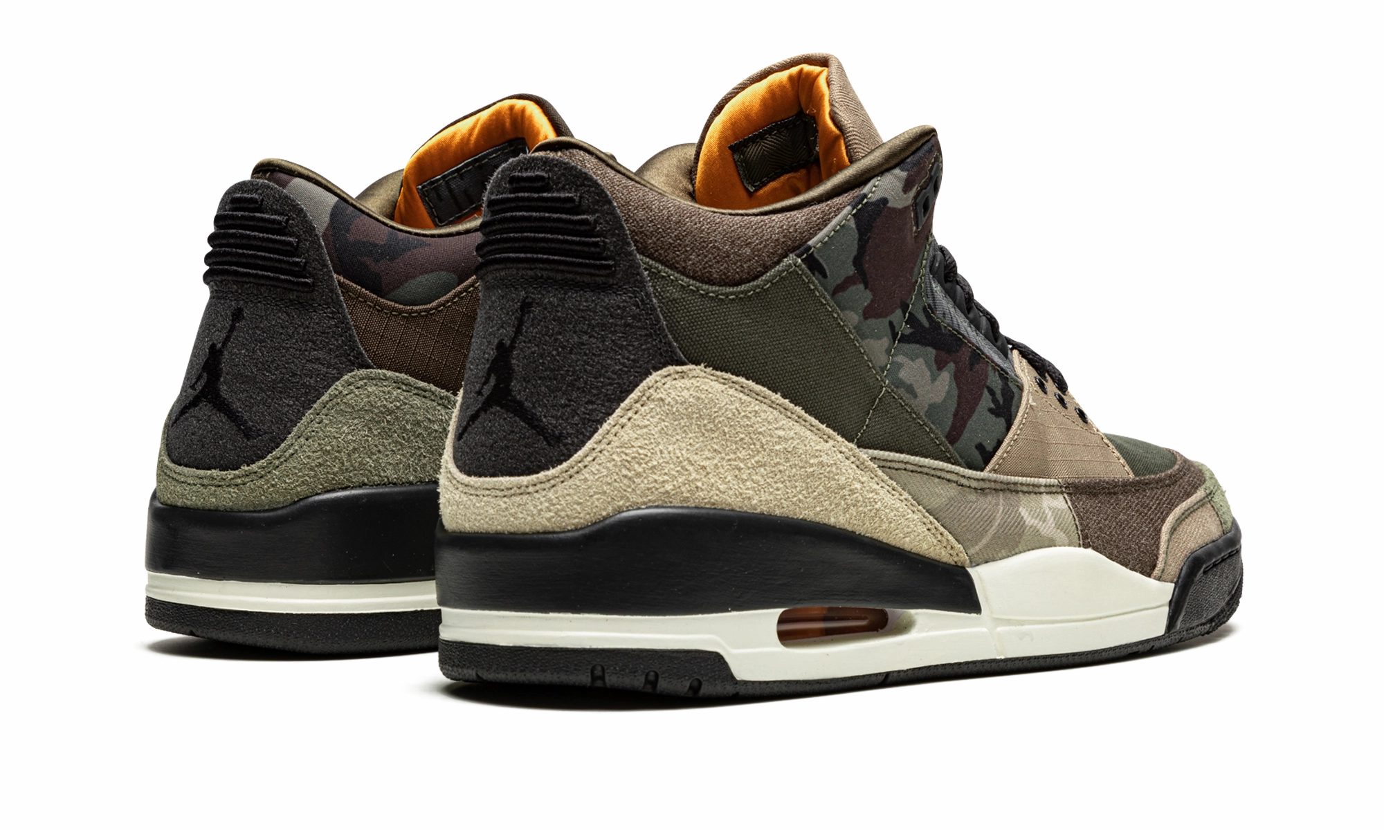Air Jordan 3 "Patchwork Camo" Sporty Design