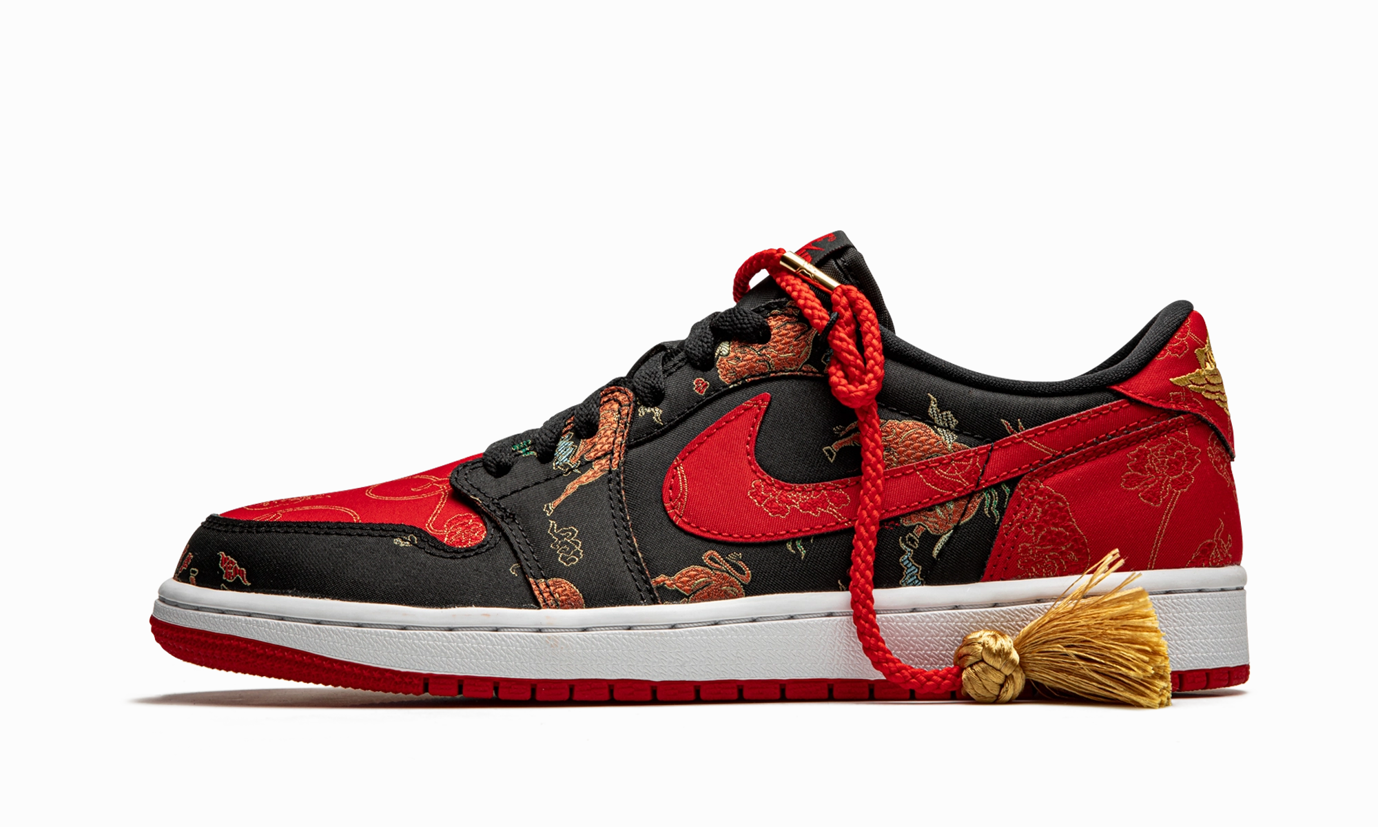 Reinforced toe Foam Midsole Air Jordan 1 Low OG "Chinese New Year 2021"