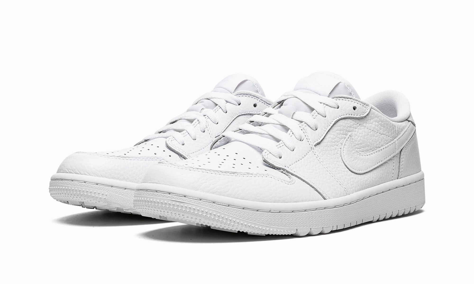 Easy Style Air Jordan 1 Low Golf "Triple White"