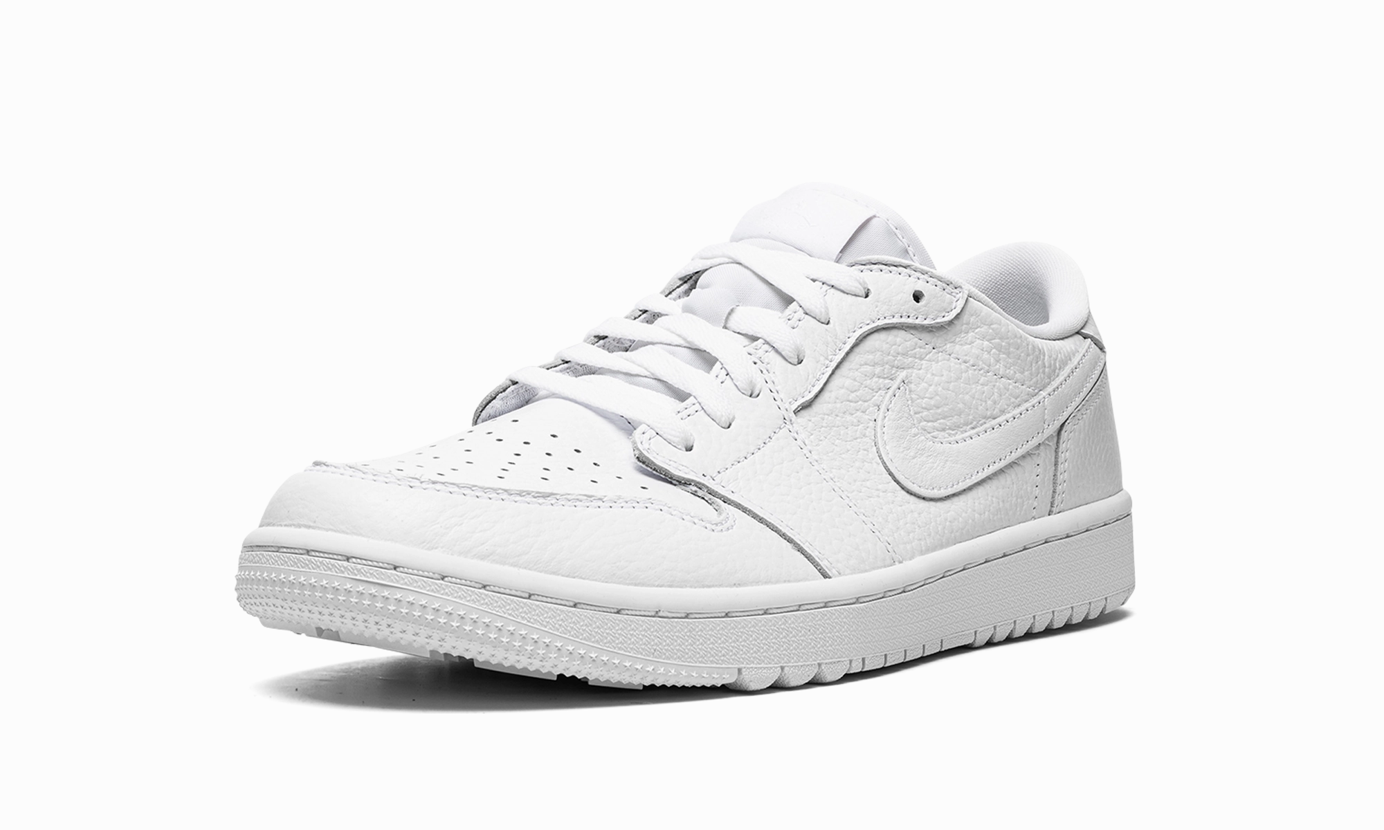 Premium Quality Air Jordan 1 Low Golf "Triple White"