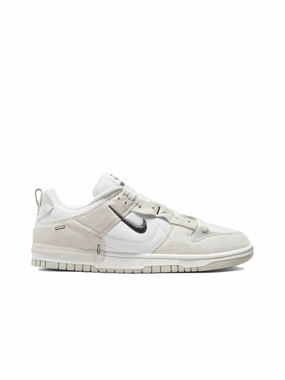 Nike Dunk Low Disrupt 2 Pale Ivory Black (W) Wear resistant button - trimmed - design shoes