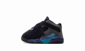 running on a rubber track shoes supportive insole Air Jordan 8 Retro TD "Aqua (2025)"