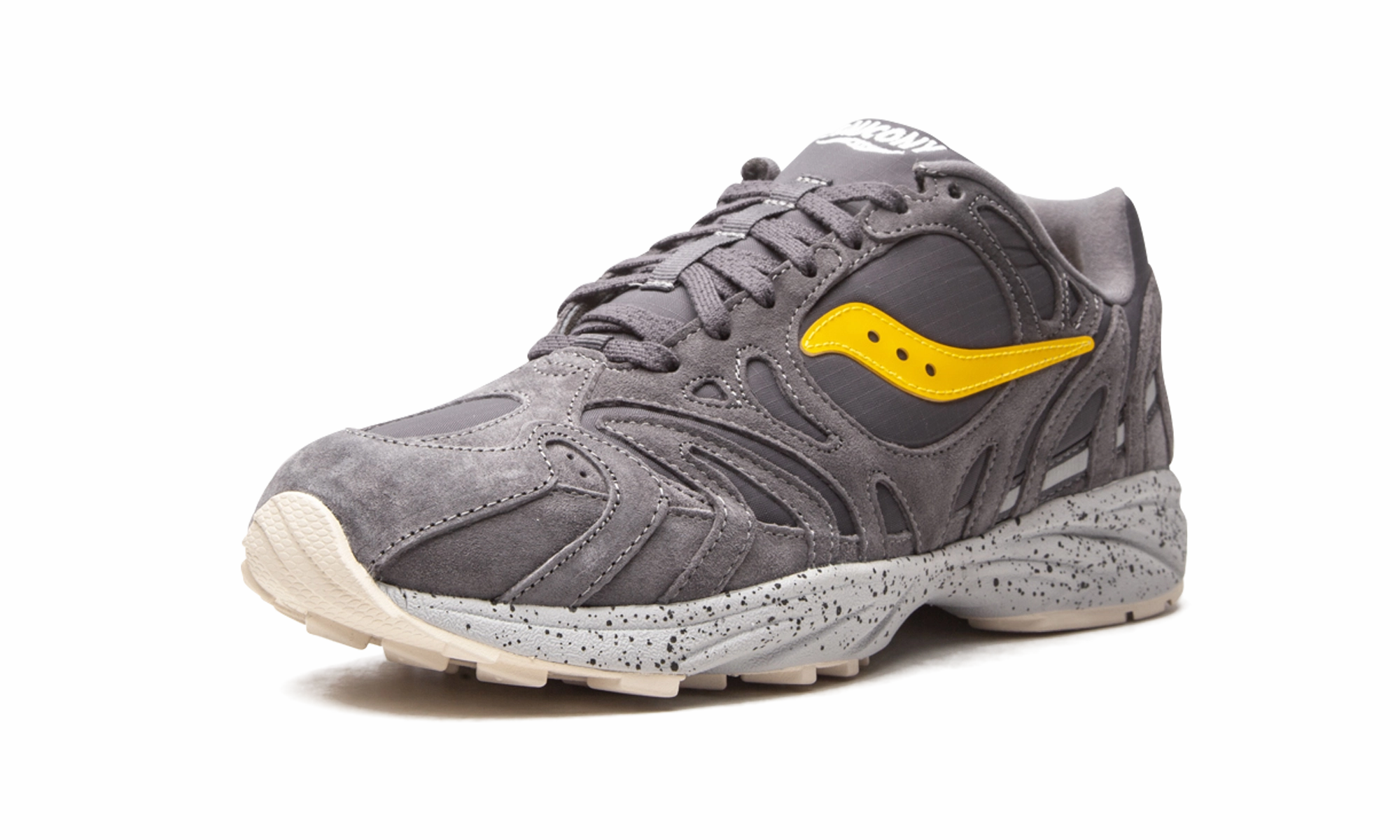 running in a pedestrian path area shoes Grid Azura 2000