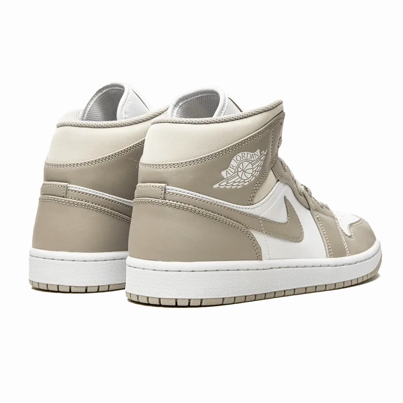 Air Jordan 1 Mid Linen Lightweight Feel
