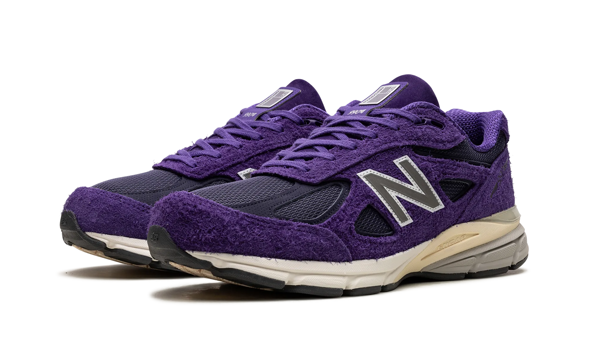 990V4 "Purple Suede" running for fitness