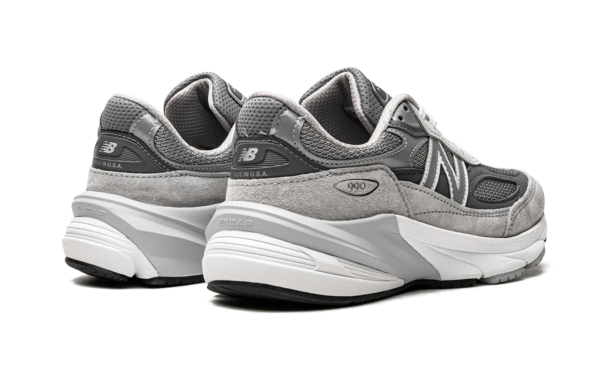 rainy foot - speed running shoes 990v6 "Grey"