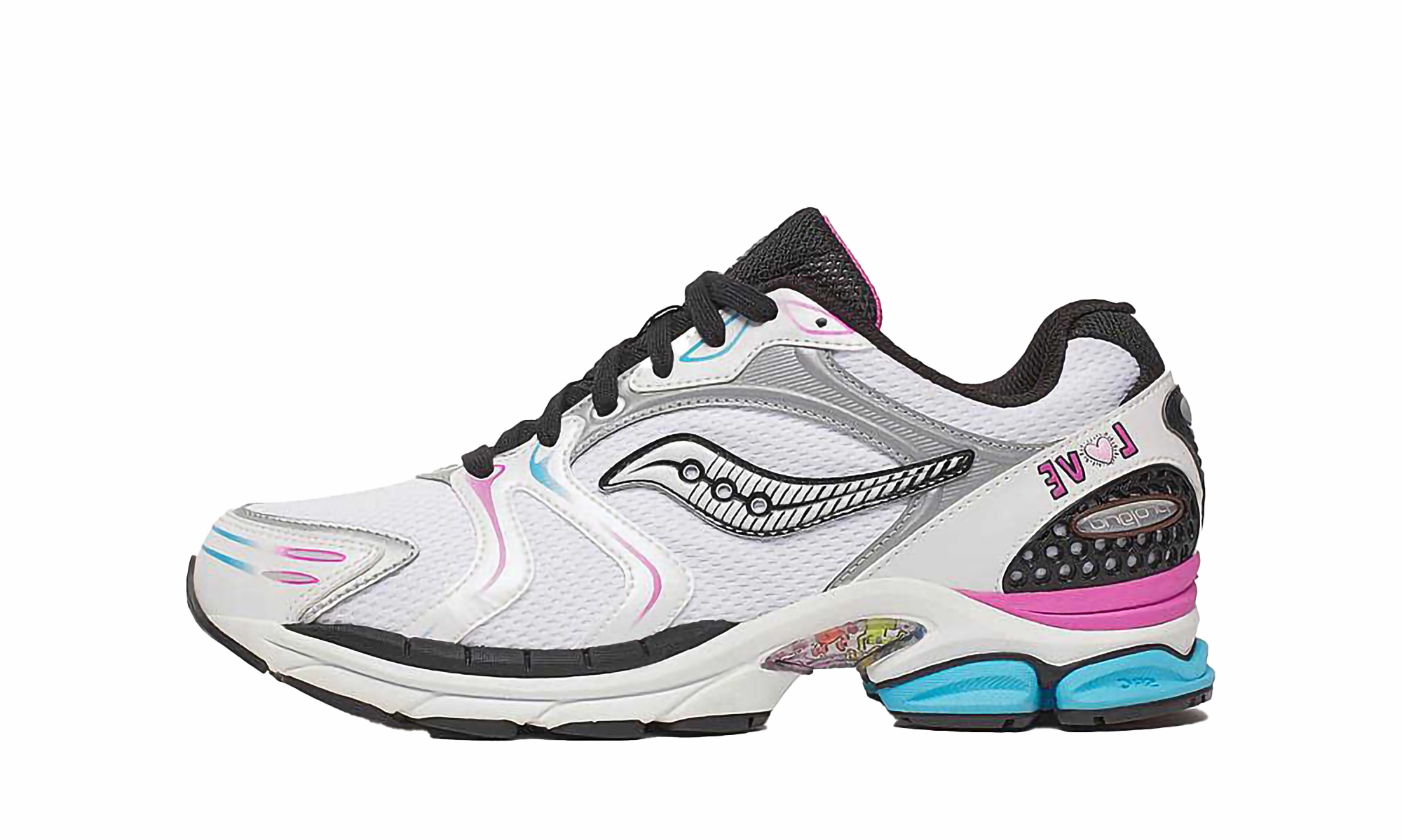 mythological - themed running shoes impact - protection - mechanism shoes Progrid Triumph 4 "Keith Haring"