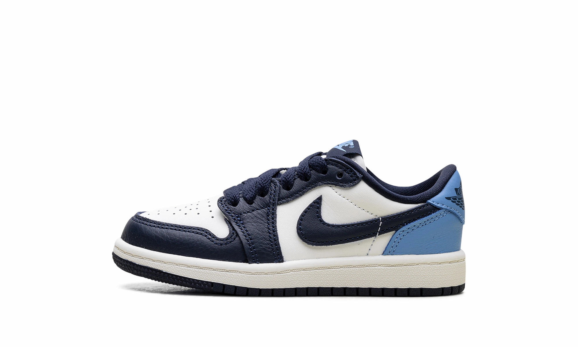 Air Jordan 1 Low PS "Obsidian" Fitness Trail Lightweight Sole
