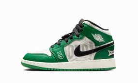 Air Jordan 1 Mid GS "Overbranded" Power Walk