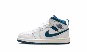Slim flair Air Jordan 1 Mid SE PS "INDUSTRIAL BLUE"
