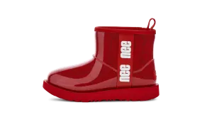 Sun Guard Stride Sure UGG Classic Clear Mini II Boot Samba Red (Kids)