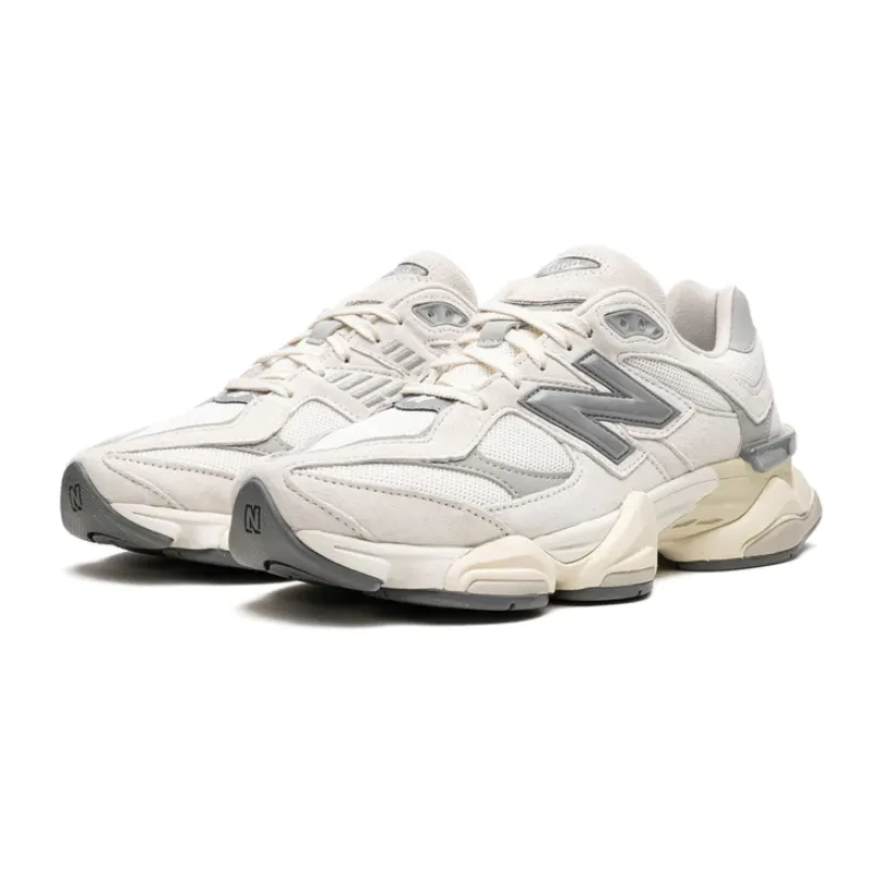 Vacation Ready Heel Hug New Balance 9060 Sea Salt White