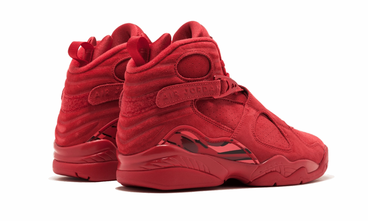 AIR JORDAN 8 RETRO WMNS "VALENTINE'S DAY" running in dusty tracks shoes running belt