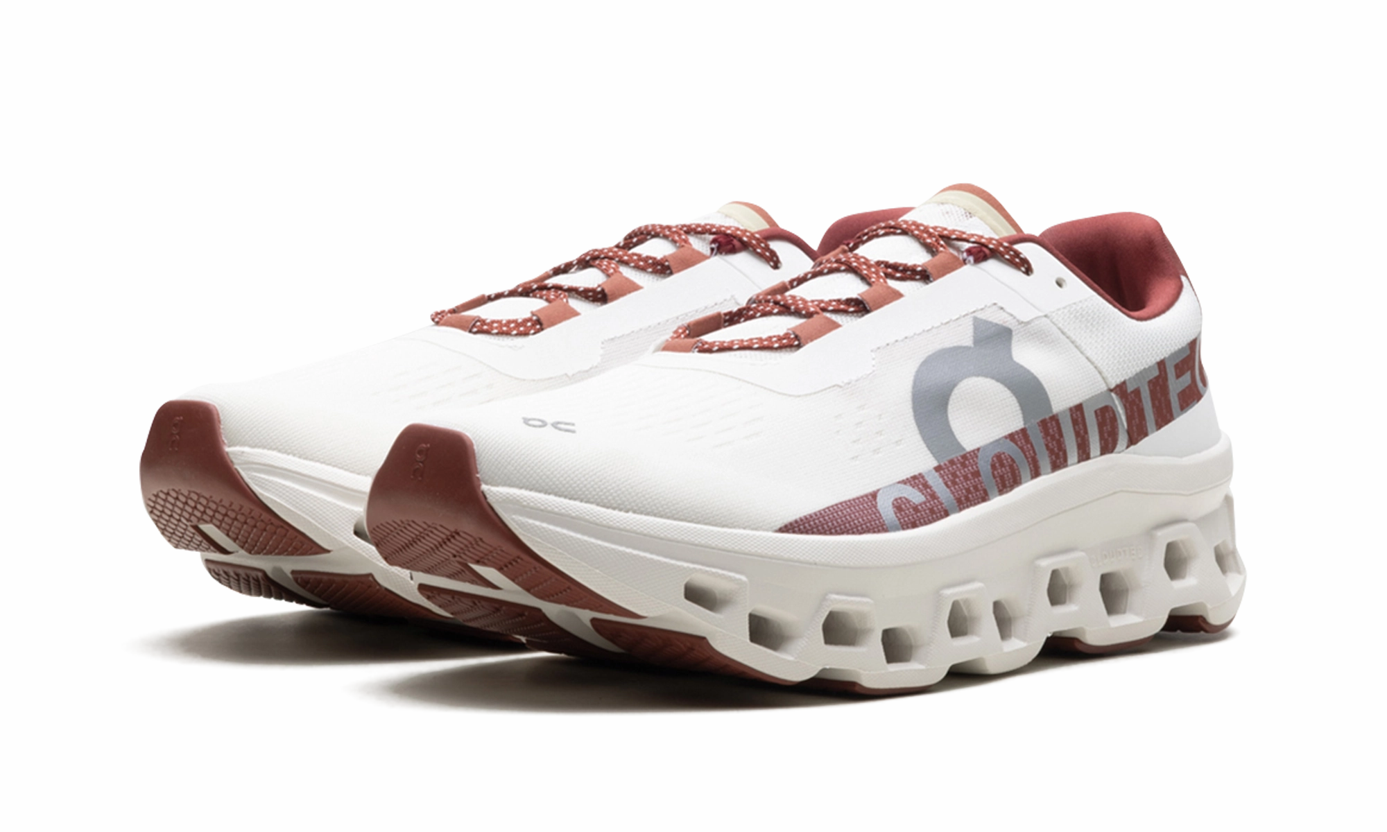 Cloudmonster 'Lunar New Year' Ivory Ruby "LUNAR NEW YEAR" ventilated upper shoes