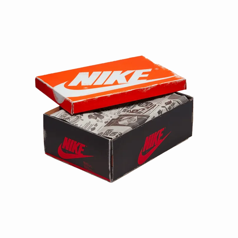 Air Jordan 1 High Lost and Found running for a challenge pattern - printed shoes