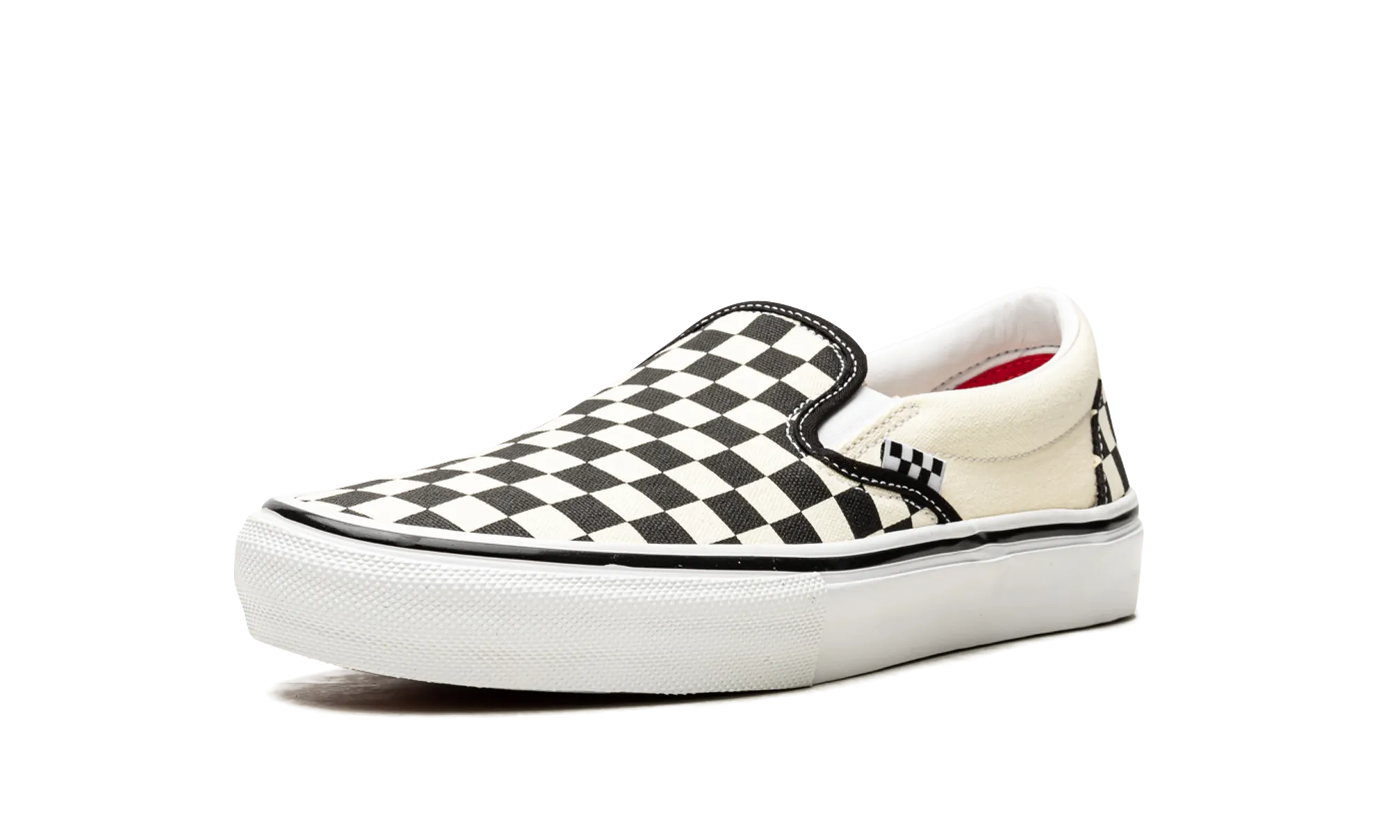 Slide Hike Pastel tone Skate Slip-On "Checkerboard"