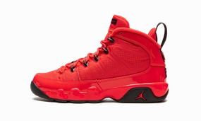 Air Jordan 9 Retro GS "Chile Red" muscle building