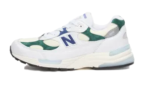 992 "Made in USA - White Marsh Green" Heart - rate - monitor - enabled maximalist shoe style