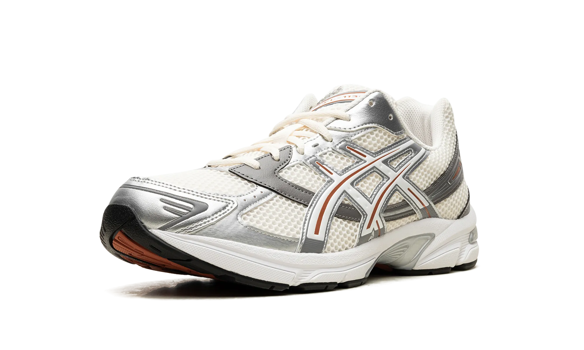 Gel 1130 "Cream White" maximalist - feature shoes yellow running shoes