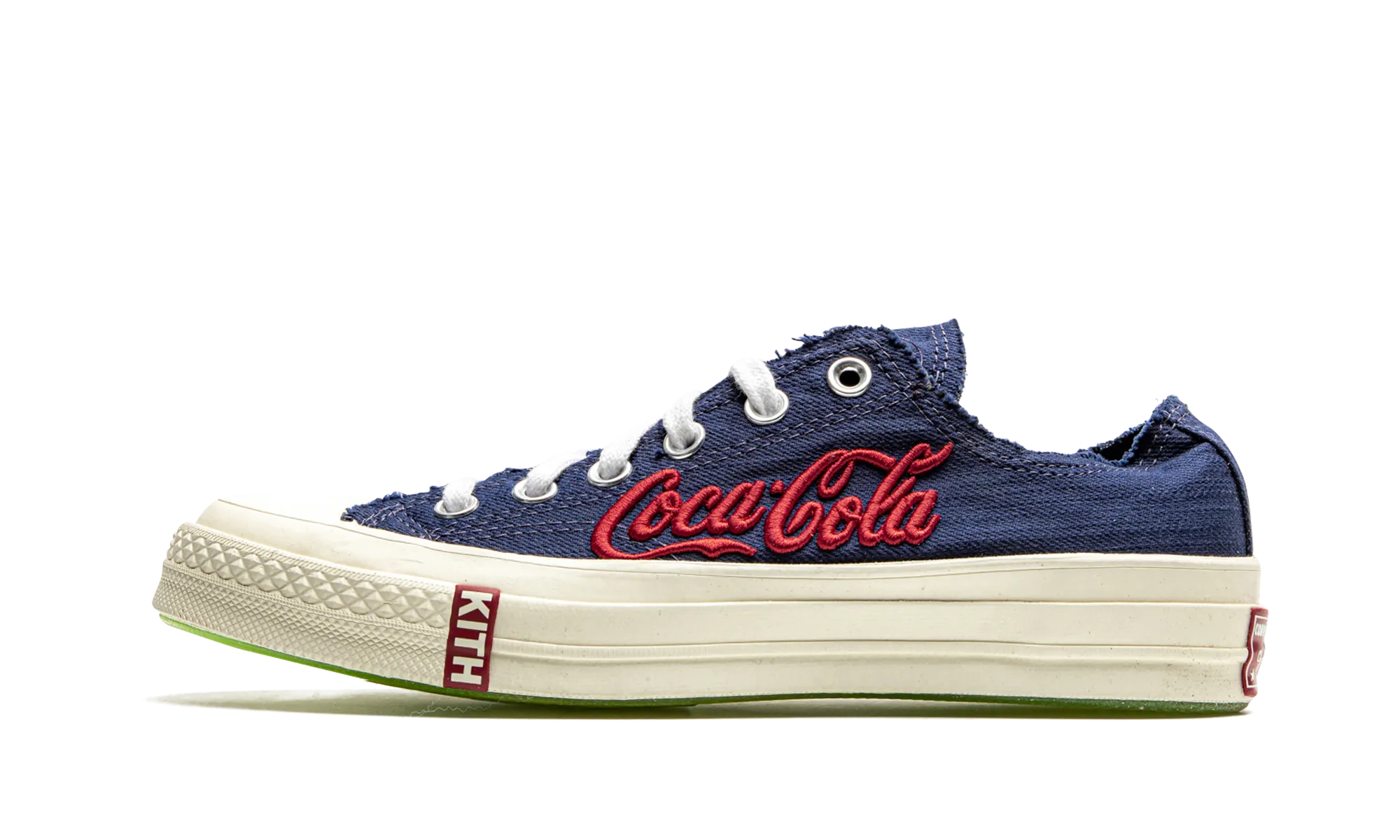 Chuck 70 Ox "Kith - Coca-Cola - Navy" Yellow Sun