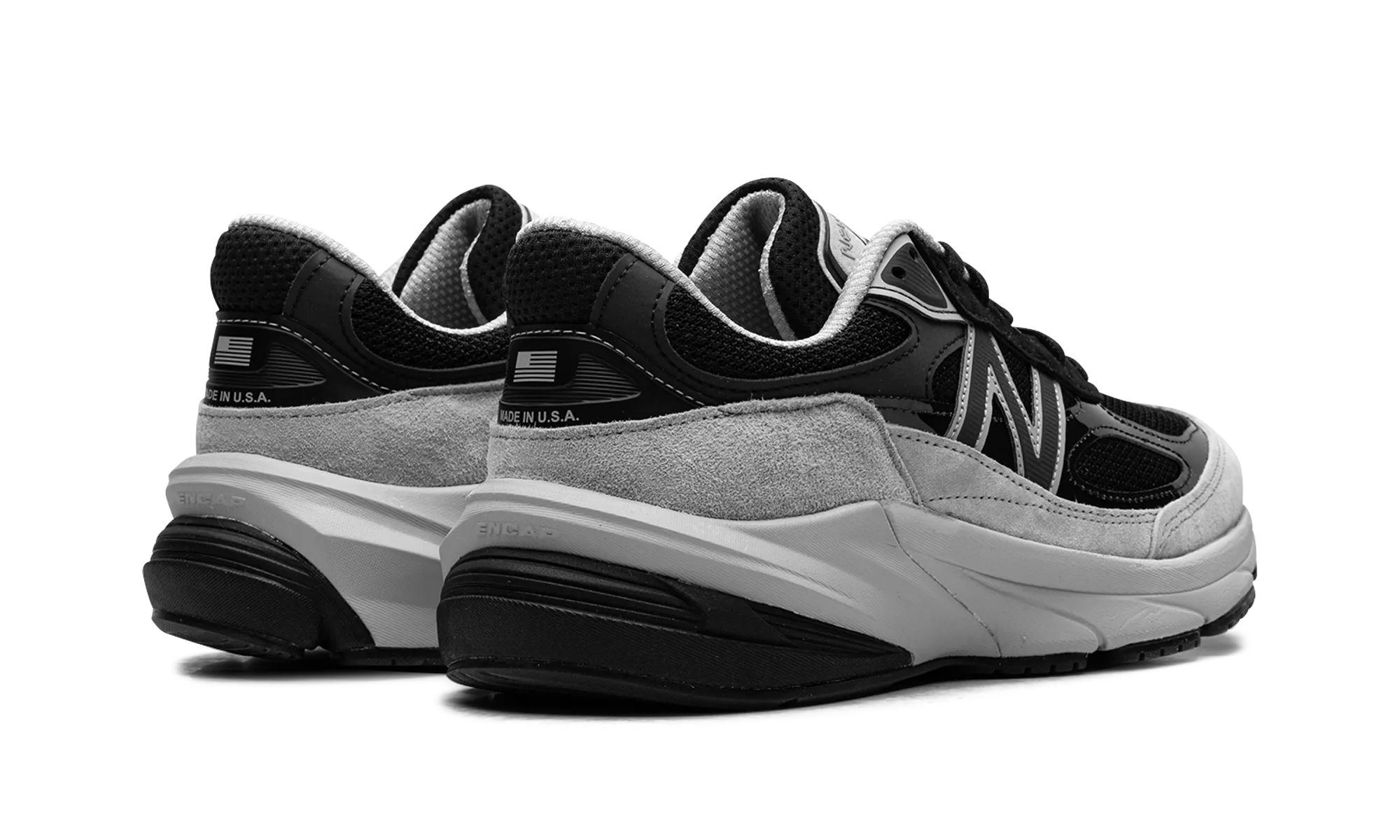 990v6 "MiUSA Black Grey" Reinforced - seams
