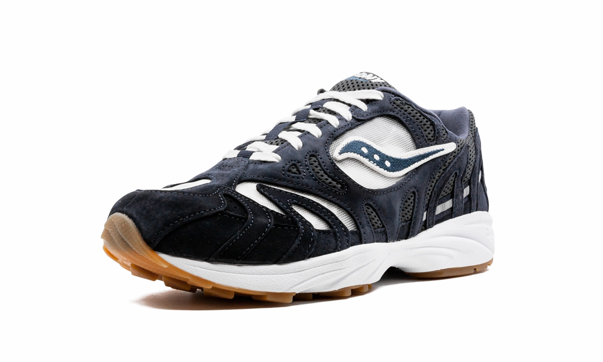 eco - friendly running shoes color - black Grid Azura 2000