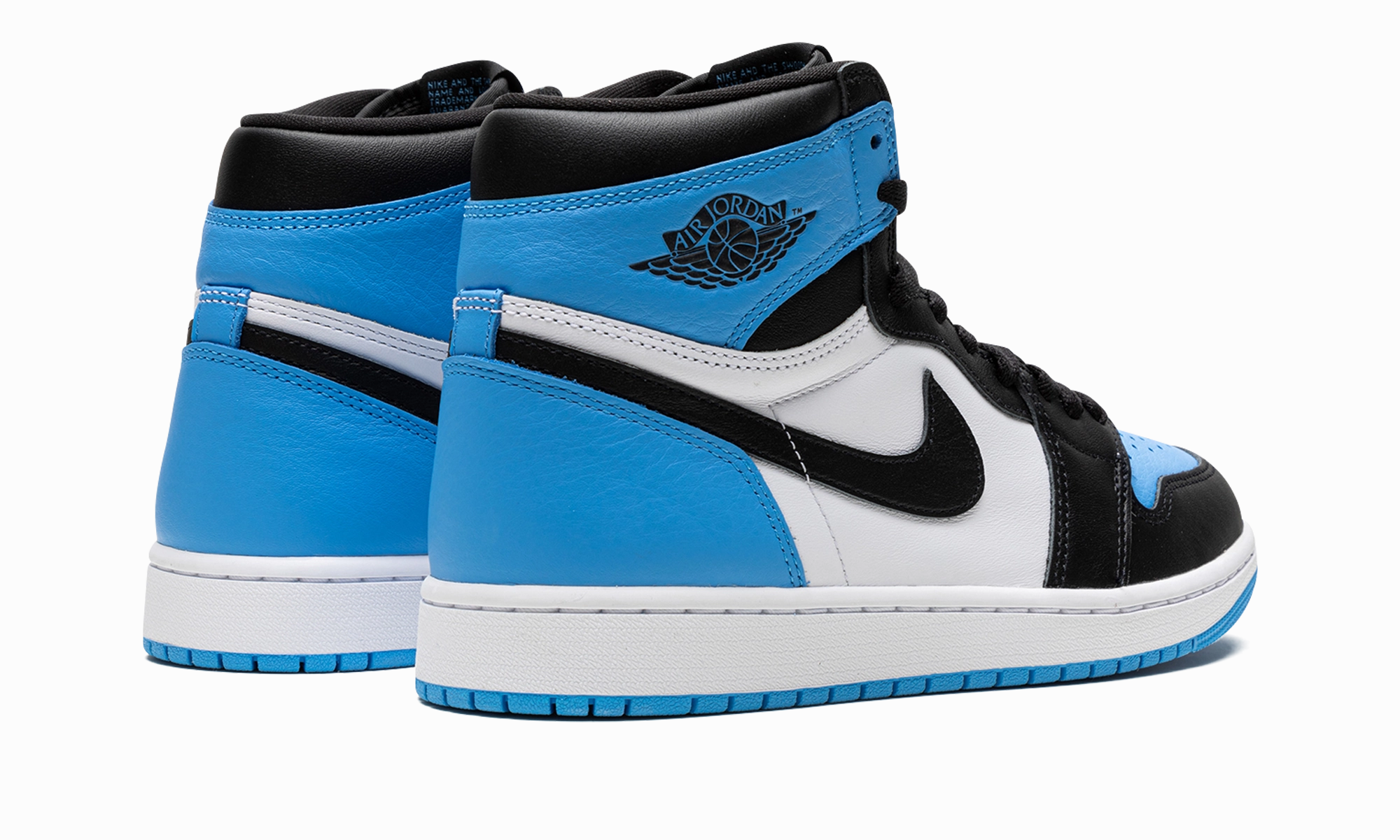 Easy traction Versatile lining Air Jordan 1 Retro High OG "UNC Toe"