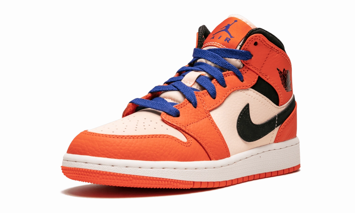 Air Jordan 1 Mid SE GS Neutral Colors Smart Casual