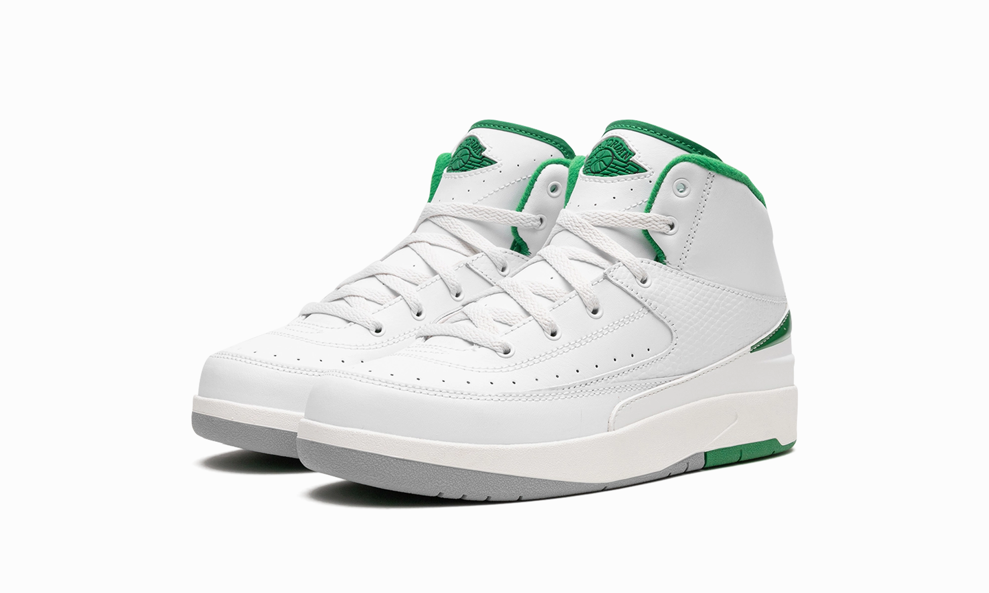 Lifestyle Wear Reflective Detail Air Jordan 2 PS "Lucky Green"